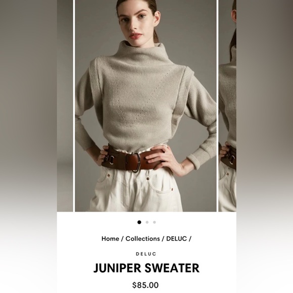 ‼️SOLD‼️ Deluc Juniper Sweater - Picture 3 of 5